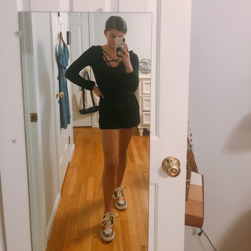 American Eagle Long Sleeved Romper